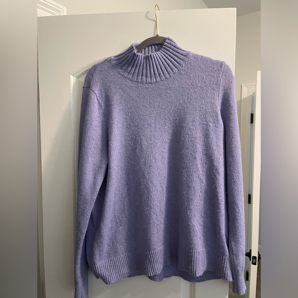 Loft periwinkle sweater
